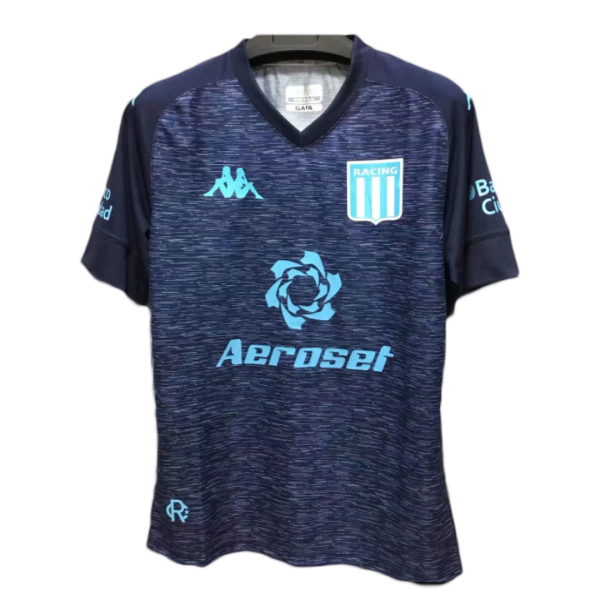 Men's Replica Racing Club de Avellaneda Away Soccer Jersey Shirt 2021/22 Kappa