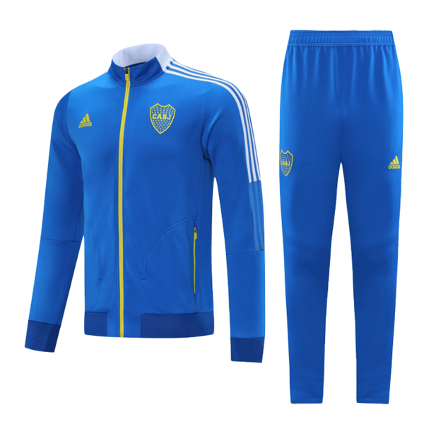 Men's Boca Juniors Training Jacket Kit (Jacket+Pants) 2021/22 Adidas