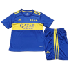 Kids Boca Juniors Home Soccer Jersey Kit (Jersey+Shorts) 2021/22 Adidas