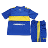 Kids Boca Juniors Home Soccer Jersey Kit (Jersey+Shorts) 2021/22 Adidas