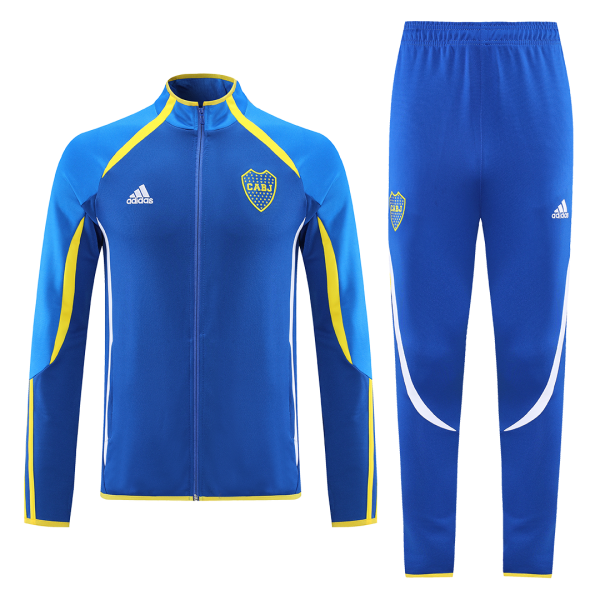 Men's Boca Juniors Training Jacket Teamgeist Kit (Jacket+Pants) 2021/22 Adidas