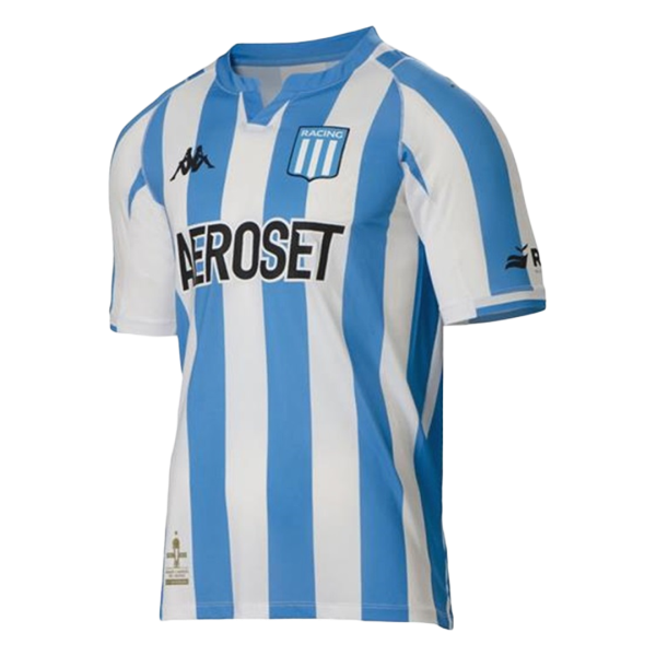 Men's Replica Racing Club de Avellaneda Home Soccer Jersey Shirt 2022/23 Kappa