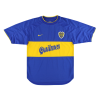 Men's Retro 2000/01 Boca Juniors Home Soccer Jersey Shirt Nike