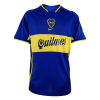 Men's Retro 2001/02 Boca Juniors Home Soccer Jersey Shirt Nike
