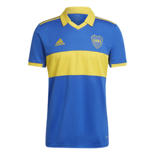 Men's Replica Boca Juniors Home Soccer Jersey Shirt 2022/23 Adidas
