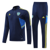 Men's Boca Juniors Zipper Tracksuit Sweat Shirt Kit (Top+Trousers) 2022/23 Adidas