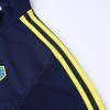 Men's Boca Juniors Zipper Tracksuit Sweat Shirt Kit (Top+Trousers) 2022/23 Adidas