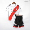 Kids River Plate Home Soccer Jersey Kit (Jersey+Shorts) 2022/23 Adidas