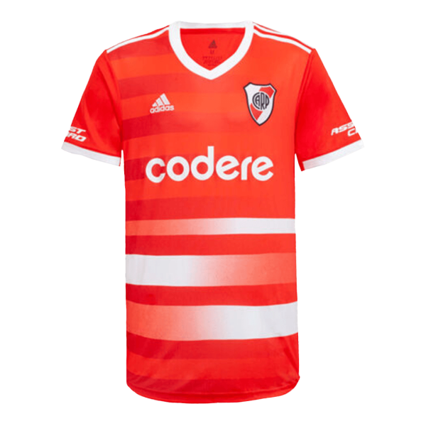 Men's Replica River Plate Away Soccer Jersey Shirt 2022/23 Adidas