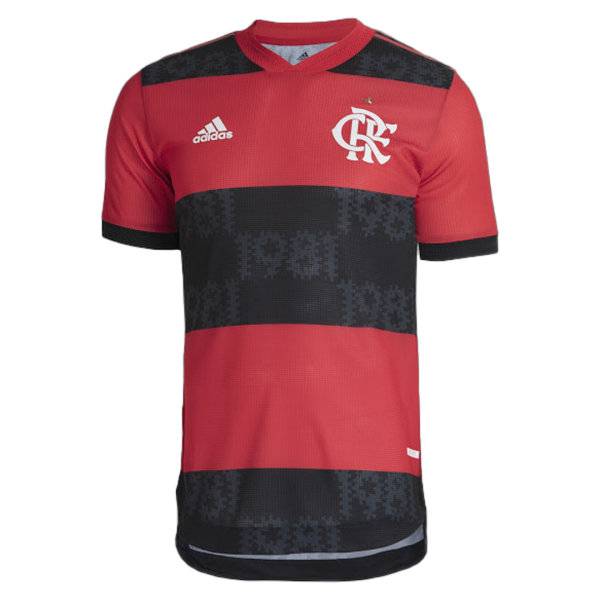 Men's Replica CR Flamengo Home Soccer Jersey Shirt 2021/22 Adidas