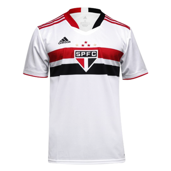 Men's Replica Sao Paulo FC Home Soccer Jersey Shirt 2021/22 Adidas