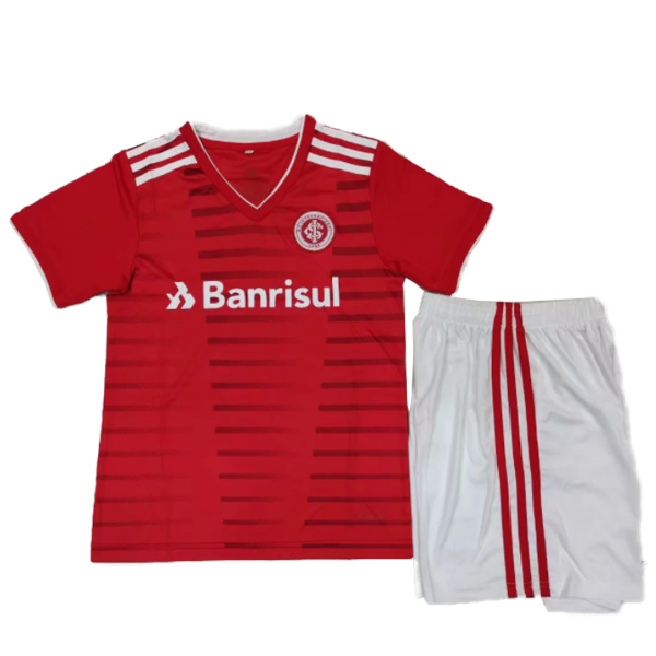 Kids SC Internacional Home Soccer Jersey Kit (Jersey+Shorts) 2021/22 Adidas