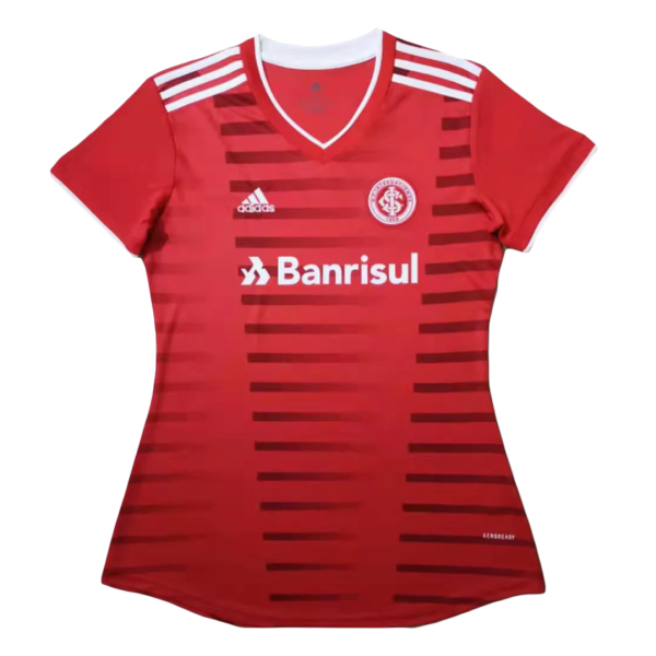 Women's Replica SC Internacional Home Soccer Jersey Shirt 2021/22 Adidas