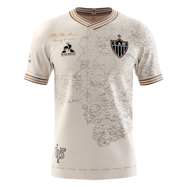 Men's Replica Atlético Mineiro Soccer Jersey Shirt 2021/22 Le Coq Sportif