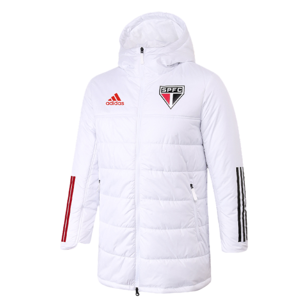 Men's Sao Paulo FC Long Training Winter Jacket 2021/22 Adidas