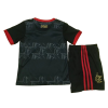 Kids CR Flamengo Third Away Soccer Jersey Kit (Jersey+Shorts) 2021/22 Adidas