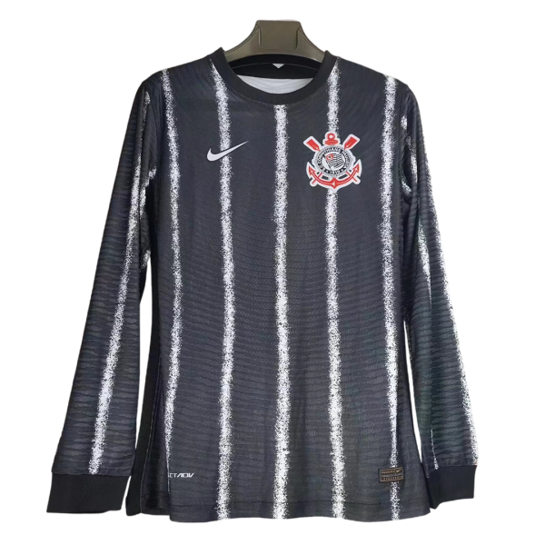 Men's Authentic Corinthians Away Soccer Long Sleeves Jersey Shirt 2021/22 Nike
