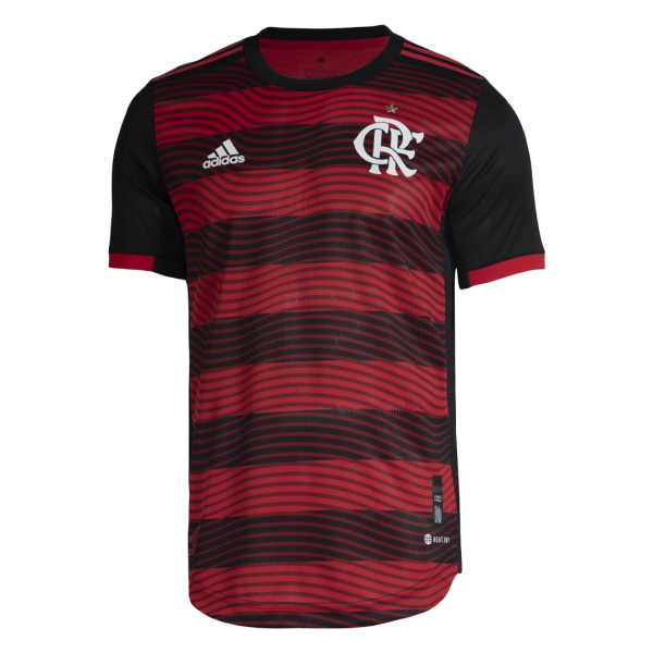 Men's Authentic CR Flamengo Home Soccer Jersey Shirt 2022/23 Adidas