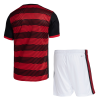 Men's Replica CR Flamengo Home Soccer Jersey Kit (Jersey+Shorts) 2022/23 Adidas