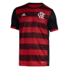 Men's Replica CR Flamengo Home Soccer Jersey Kit (Jersey+Shorts) 2022/23 Adidas