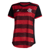 Women's Replica CR Flamengo Home Soccer Jersey Shirt 2022/23 Adidas