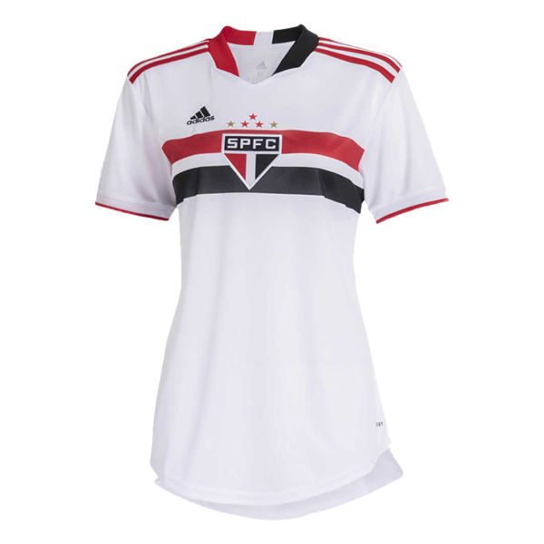 Women's Replica Sao Paulo FC Home Soccer Jersey Shirt 2022/23 Adidas