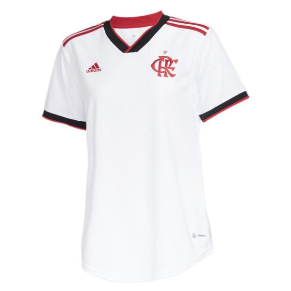 Women's Replica CR Flamengo Away Soccer Jersey Shirt 2022/23 Adidas