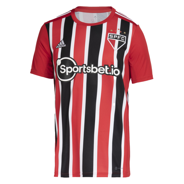 Men's Replica Sao Paulo FC Away Soccer Jersey Shirt 2022/23 Adidas