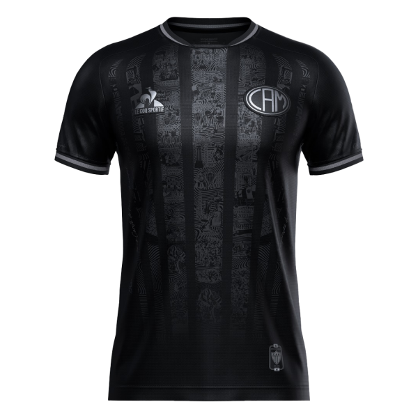 Men's Replica Atlético Mineiro "Manto Da Massa" Soccer Jersey Shirt 2022 Le Coq Sportif