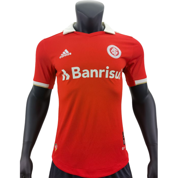Men's Authentic SC Internacional Home Soccer Jersey Shirt 2022/23 Adidas