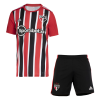 Men's Replica Sao Paulo FC Away Soccer Jersey Kit (Jersey+Shorts) 2022/23 Adidas