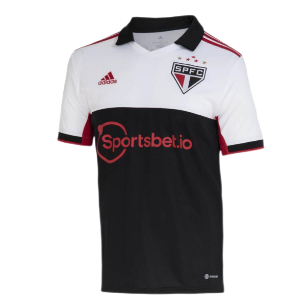 Men's Replica Sao Paulo FC Third Away Soccer Jersey Shirt 2022/23 Adidas