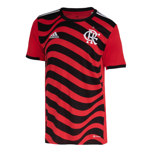 Men's Replica CR Flamengo Third Away Soccer Jersey Shirt 2022/23 Adidas