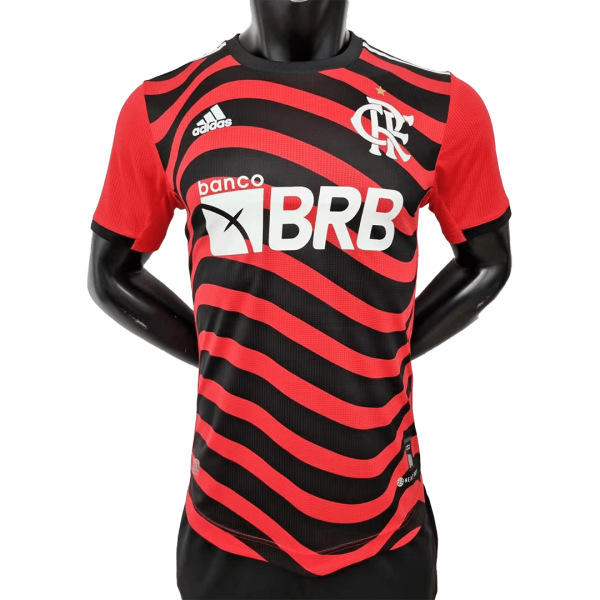 Men's Authentic CR Flamengo Third Away Soccer Jersey Shirt 2022/23 Adidas
