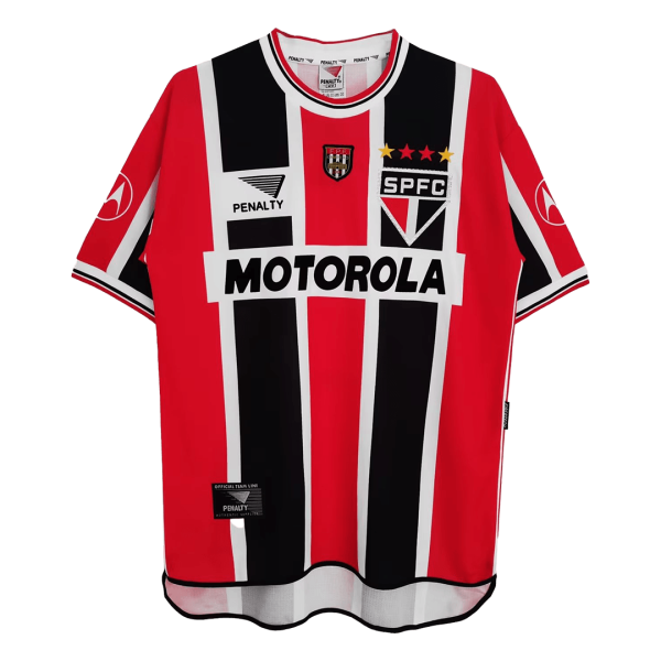Men's Retro 2000 Sao Paulo FC Away Soccer Jersey Shirt Adidas