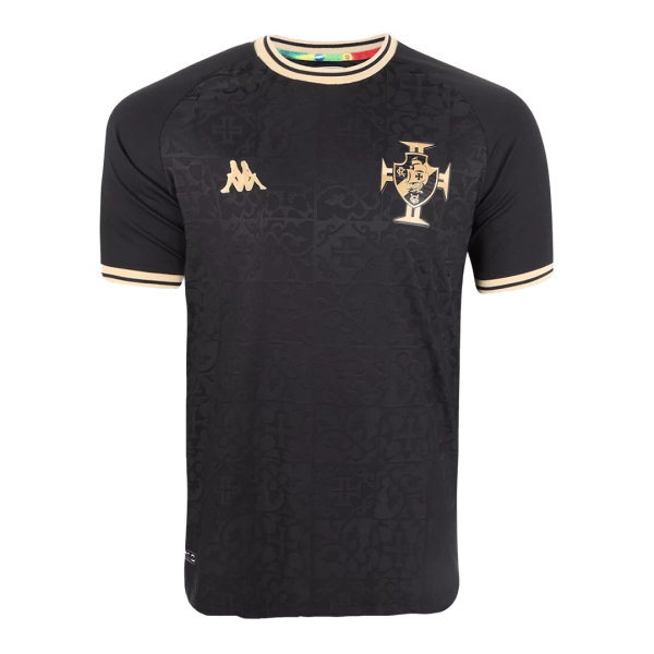 Men's Replica Vasco da Gama Goalkeeper Soccer Jersey Shirt 2022/23 Kappa