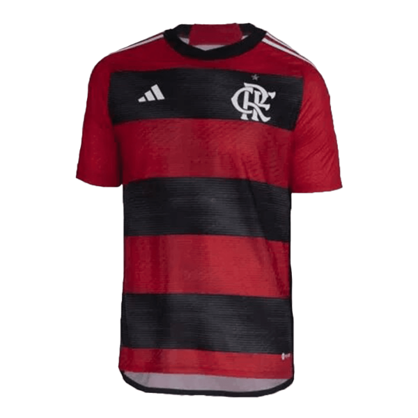 Men's Authentic CR Flamengo Home Soccer Jersey Shirt 2023/24 Adidas