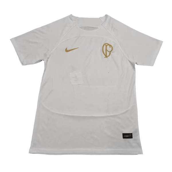 Men's Replica Corinthians Pre-Match Soccer Jersey Shirt 2023/24 Nike