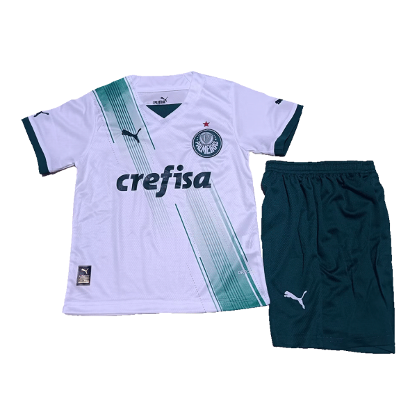 Kids SE Palmeiras Away Soccer Jersey Kit (Jersey+Shorts) 2023/24 Puma