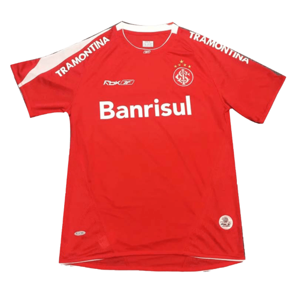 Men's Retro 2006 SC Internacional Home Soccer Jersey Shirt