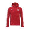 Men's Bayern Munich Windbreaker Hoodie Jacket 2021/22 Adidas
