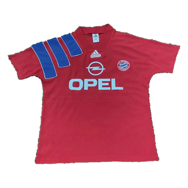 Men's Retro 91/93 Bayern Munich Home Soccer Jersey Shirt Adidas