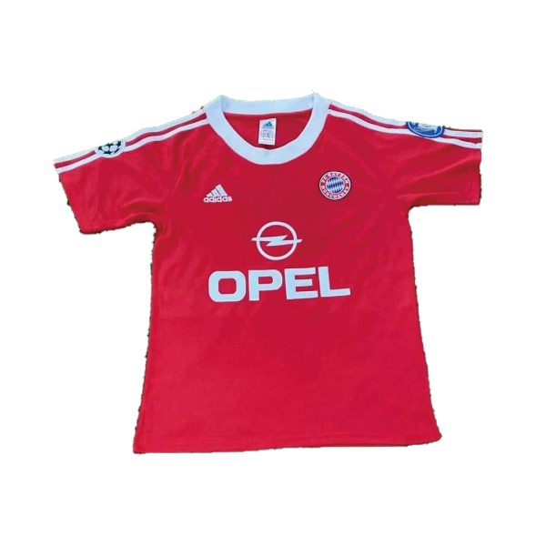 UCL Men's Retro 2000/01 Bayern Munich Home Soccer Jersey Shirt Adidas