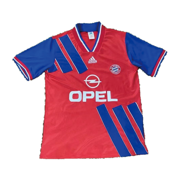 Men's Retro 93/95 Bayern Munich Home Soccer Jersey Shirt Adidas