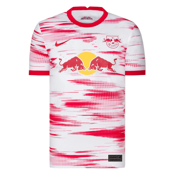 Men's Replica RB Leipzig Home Soccer Jersey Shirt 2021/22 Nike