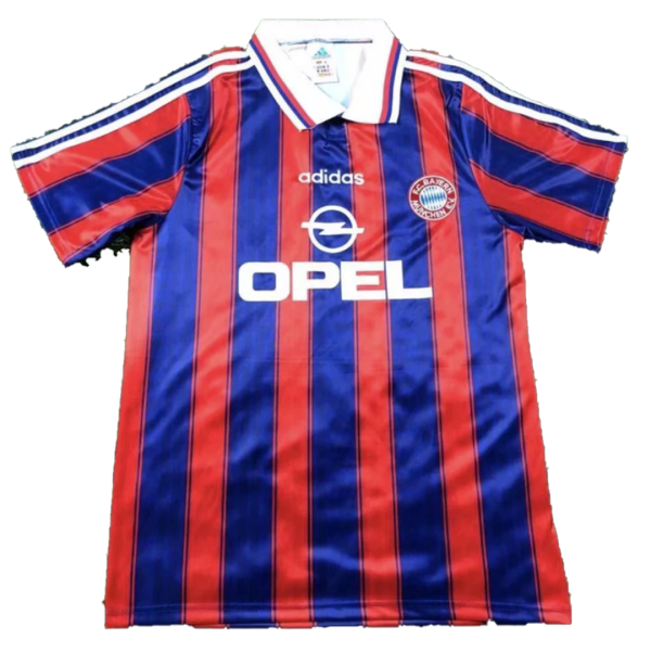 Men's Retro 1995/97 Bayern Munich Home Soccer Jersey Shirt Adidas