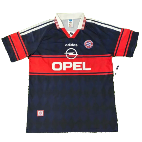 Men's Retro 1997/99 Bayern Munich Home Soccer Jersey Shirt Adidas