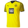 Men's Replica Borussia Dortmund Home Soccer Jersey Shirt 2021/22 Puma