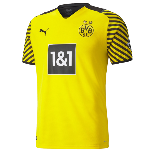 Men's Replica Borussia Dortmund Home Soccer Jersey Shirt 2021/22 Puma