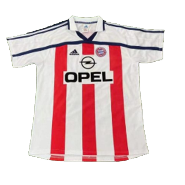 Men's Retro 2000/01 Bayern Munich Away Soccer Jersey Shirt Adidas